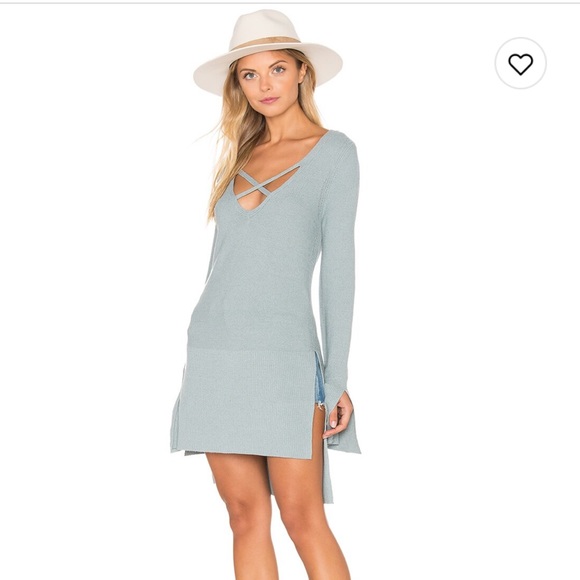 Free People Tops - FREE PEOPLE CRISS CROSS SWEATER SHIRT TUNIC